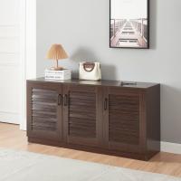 Mueble Zapatero Armario con 9 Compartimentos para 18 Pares de Calzado + Banco Zapatero Puertas de Rejilla Buena Ventilación - details 5