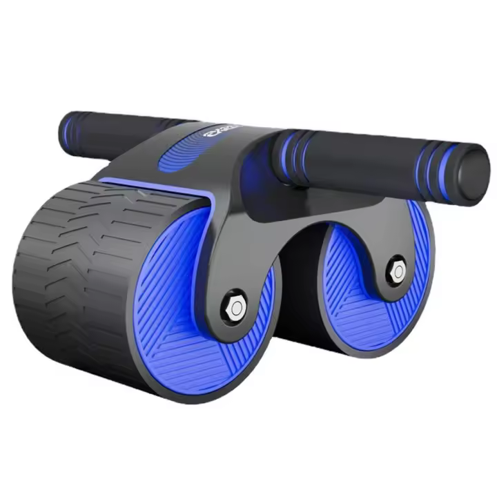 Rodillo Abdominal de rebote automático, ejercitador de rueda, músculos del brazo, culturismo, gimnasio en casa, equipo de Fiess - 1