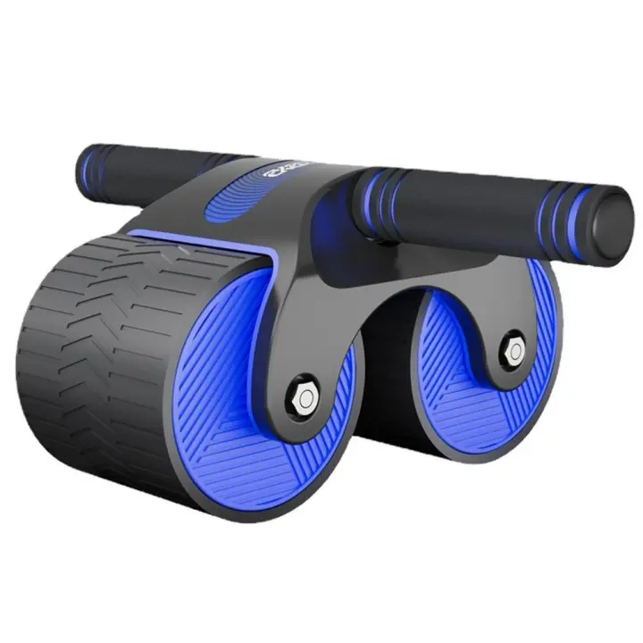 Rodillo Abdominal de rebote automático, ejercitador de rueda, músculos del brazo, culturismo, gimnasio en casa, equipo de Fiess - 1