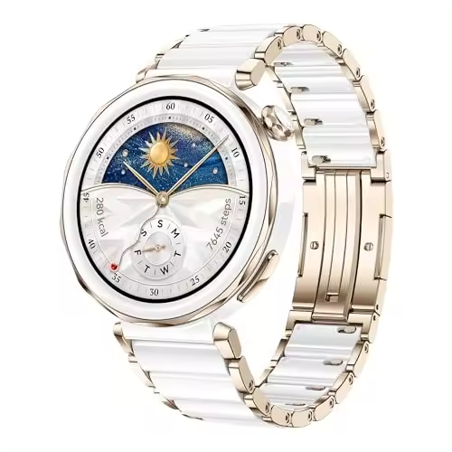 Reloj inteligente HUAWEI Watch GT 5 Pro de 42 mm, diseño con bordes afilados, batería con duración de hasta 7 días, reloj deportivo de nivel profesional, seguimiento de salud, - 1