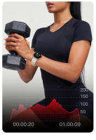 Reloj Inteligente de Pantalla Táctil Completa Llamadas Bluetooth Modo Deportivo Multiusos - details 4