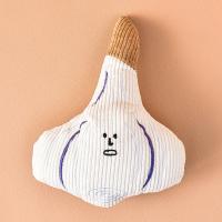 Juguete para masticar con ruido de peluche para perros, juguete para masticar con cebolla, seta, ajo, serie vegetal, juguete para perros, juguete de peluche con chirrido para mascotas, rompecabezas para perros - details 1