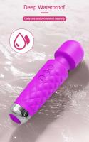 Vibrador Mini AV Mágico Estimulador de Clítoris con 20 Modos Masajeador de Punto G - details 1