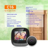 Mirilla electrónica puerta Timbre inalámbrico exterior impermeable con camara - details 0