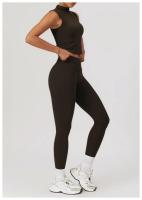 Conjunto de Falda de Yoga para Mujer Ropa Deportiva de Entrenamiento Traje de Gimnasio - details 20