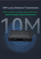 -Adaptador de Audio 2 en 1 con Bluetooth 5,4, receptor transmisor, reproducción de disco en U + tarjeta TF, reproducción de sonido estéreo sin pérdidas, calidad de sonido, micrófono MP3 - details 9