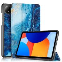 Funda de cuero con triple soporte magnético para Redmi Pad SE 8.7, funda rígida inteligente para tableta, 8.7 pulgadas, 2024 - details 10