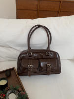 "Bolso Bandolera Vintage de Cuero - Estilo Bolera Retro, Elegante y Multifuncional para Mujer, Ideal para Oficina, Fiesta o Uso Diario |   Envío Rápido en Miravia" - details 8