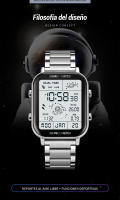 SKMEI-reloj Digital deportivo para hombre, cronómetro con contador de pasos, cálculo de calorías, Cuenta atrás, calendario - details 1