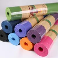 TPE solo color 183*61*0,8 cm estera de yoga engrosado antideslizante fitness saltar cuerda portátil - details 11
