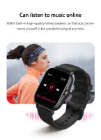 Reloj Inteligente L21 Sensibilidad de Ritmo Cardíaco, Pantalla Táctil COB, Alertas de Mensajes Sociales, Múltiples Idiomas Accesorio Wearable Android Wear - details 3
