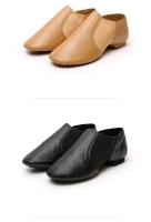 Zapatos de baile de Jazz de cuero genuino para niñas, zapatos de Jazz antideslizantes marrones y negros, zapatillas de baile para adultos, zapatos de Jazz de alta calidad - details 1