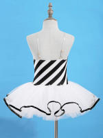 Vestido de baile de tutú de ballet a rayas de caña de caramelo para niños y niñas, disfraz de baile de patinaje artístico de Navidad para carnaval, fiesta temática de cosplay - details 27