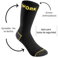 NAKLOE - 10 Pares - Calcetines trabajo - Calcetines trabajo hombre - Calcetines de trabajo - Calcetines hombre trabajo - details 0