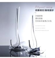 Botella creativa hecha a mano con forma de serpiente, juego de vasos rojos de vidrio transparente, dispensador para el hogar, botella de vino de 1500ml - details 5