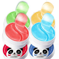 240 Uds = 120 pares de parches para los ojos ácido hialurónico, oro, algas marinas y Perla Negra, mascarilla hidratante de Gel de colágeno de cristal para ojos - details 6