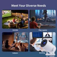 Proyector portátil para cine en casa, dispositivo 4K, 720P, Android 11, Wifi6 - details 14