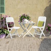 Pack 4 Sillas Plegables Blancas 52x40x82cm - details 1