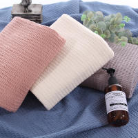 Manta de gofres de algodón, cómoda y transpirable Manta de siesta de nido de abeja, Manta de toalla de algodón - details 2