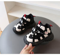 Zapatos deportivos de invierno para niños, de terciopelo, dos zapatos de algodón para bebés, niñas, zapatos de papá, niños, bonitos zapatos para correr de dibujos animados - details 10