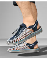 Sandalias planas informales transpirables para hombre y mujer, zapatillas de playa con diseño tejido, para exteriores, Verano - details 14