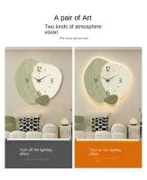 Reloj colgante de pared para sala de estar, decoración creativa, estilo crema, 30x30cm - details 1