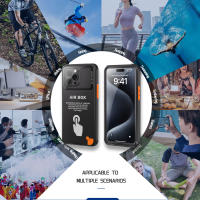 Funda de teléfono impermeable Air Box para iPhone, 15 Pro Max, 14 Plus, 13, 12, subacuática, a prueba de polvo, natación, buceo profesional - details 0