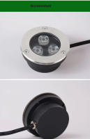 Luz de Ruta LED Intermitente Impermeable IP67 Decoración de Jardín de Acero Inoxidable - details 3