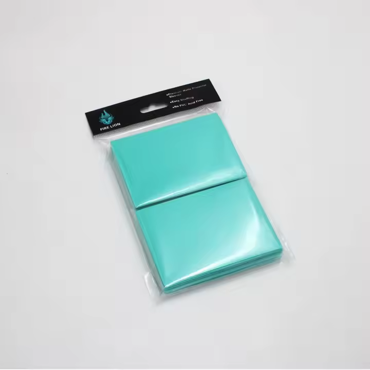 Matte Trading Card Sleeve Board Games 66x91mm 100PCS Yugioh Card Holder Penny Color Children Toys - 1