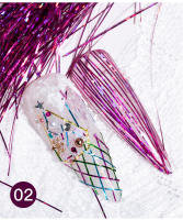 NAILWIND-seda fluorescente para decoración de uñas, purpurina, diamantes de imitación brillantes, accesorios de decoración de uñas falsas, herramienta - details 11