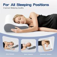 Almohada De Cuello De Espuma Viscoelástica Para Dormir, Almohada Ergonómica Para Cuello Y Hombros, Ortopédica Cervical - details 4
