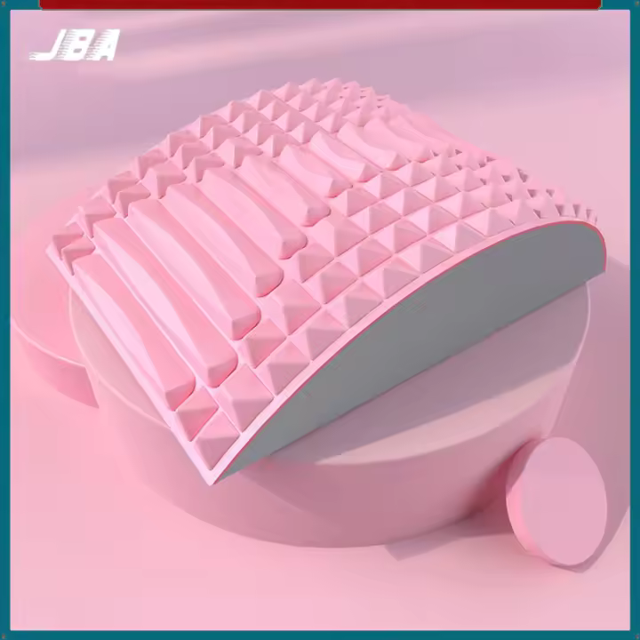 Back Stretcher With Biomimetic Massage Bumps Medium Hardness Anti Slip Cervical Massager Spine Support Back Pain Relief Lumbar C - 1