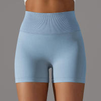 Hamidou pantalones cortos de Yoga para mujer, Shorts de Fitness para correr, ciclismo, transpirables, cintura alta, entrenamiento, gimnasio, Verano - details 52