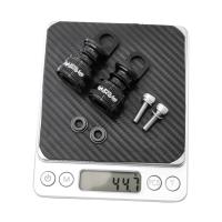 Adaptador de Pedal de liberación rápida de aleación de aluminio, Base de montaje de marco de bicicleta ultraligera antioxidante, hebilla QR anticorrosión - details 11