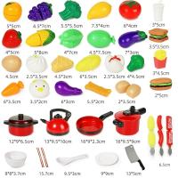 Juego de Cocina para Niños Utensilios de Cocina de Frutas de Cocina Juguete Educativo para Niñas - details 7