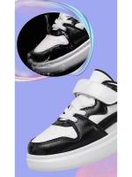 Zapatos de marca para niños, moda para chicas, zapatos deportivos de cuero impermeables, zapatos de tenis para niños, zapatos antideslizantes para correr al aire libre - details 6