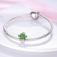 LAZA-Colgante de Cactus para mujer, cuentas de plata de ley 925, compatible con pulseras originales, collares, joyería - details 13