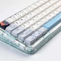 Juego de 143 teclas, teclas de perfil MDA resistentes a la decoloración, nuevo programador PBT, teclas ergonómicas personalizadas en blanco para tapa de teclado nical - details 0