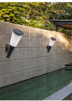 Luz LED Solar inteligente para exteriores, candelabro de pared impermeable para decoración de jardín, balcón, Patio, valla - details 6