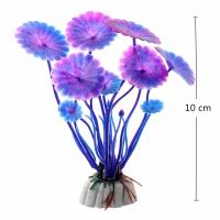 Plantas acuáticas de simulación, hierba de plástico Artificial roja, verde y púrpura, adorno de pecera, planta de agua, decoración de paisaje de Acuario, 1 unidad - details 1
