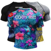 MMA Rashguard brasileño Jiu-jitsu alta elasticidad 3D impreso de talla grande para hombre Camiseta deportes de combate de secado rápido transpirable - details 2
