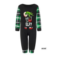 Conjunto de pijamas navideños a juego para familia, elfo, pijamas, vacaciones, Navidad - details 5