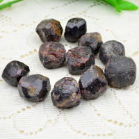 Rojo granate Natural, piedra de energía en bruto Original, espécimen Mineral, decoración del hogar, 100g - details 0