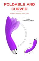 Vibrador de punto G potente masajeador vaginal estimulador del clítoris juguete sexual para adultos para consolador para mujeres varita de masturbación 12 modos de vibración - details 3