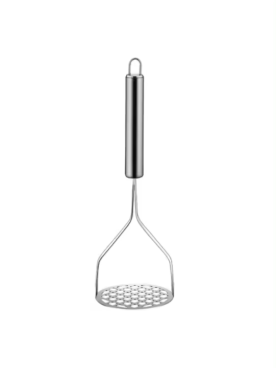 Machacadores de patatas de acero inoxidable Ricers Masher Puré Purple Sweet Potata Pumpkin Rallador Makers Herramientas Trituradora Accesorios de cocina - 1