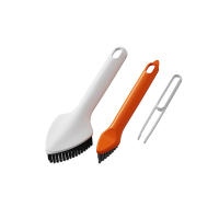 Multifunción 3 en 1 cepillo de limpieza artefacto baño piso groove juego de cepillo de limpieza de plástico pelo duro grietas cepillo，Imagen para un sistema - details 3