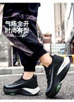 Zapatillas deportivas ultraligeras con cojín de aire para hombre, zapatos deportivos de malla transpirable, tabla de carbono - details 7