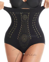 Flarixa bragas sin costuras para mujer, bragas de Control de barriga de cintura alta, ropa interior adelgazante posparto, levantador de glúteos, moldeador de cuerpo - details 3