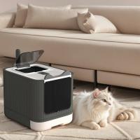 Caja de Arena para Gatos de Gran Capacidad Diseño Cerrado Desodorizado - details 3