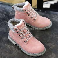 Modelo: Botas de mujer de alta calidad, novedad 2025, seguridad laboral, calzado casual para niña, rosa, barato - details 4